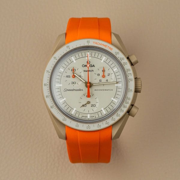 Klockarmband till Omega X Moonswatch - Orange - Bild 5