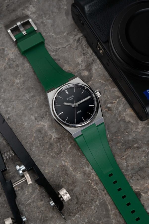 Green Targa Rubber Strap For PRX