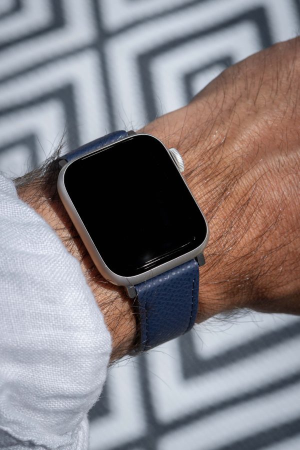 apple watch band - Red - leather strap - watch strap - epsom leather